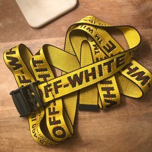 OFF WHITE Authentic Industrial Belt